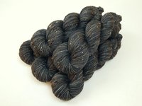 Reserved for Hannah - Hand Dyed Yarn, Tweed Sock Fingering Weight Superwash Merino Wool Nylon - Slate Grey Tonal - 5 Skeins