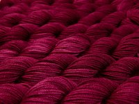 Sock Yarn Mini Skeins, Hand Dyed Yarn, Sock Weight 4 Ply Superwash Merino Wool - Plumberry - Tonal Red Violet, Indie Dyed Fingering Yarns