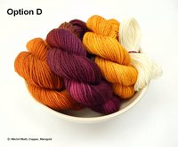 Mini Skein Kit for Oh Gnome, You Didn’t MKAL - Gnellie - Hand Dyed Yarn, Sock Weight 4 Ply Superwash Merino Wool, Fingering Sock Yarn Set
