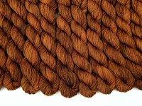 Fingering Weight Mini Skeins, Hand Dyed Yarn, 4 Ply Superwash 100% Merino Wool - Hazelnut - Semi Solid Warm Brown Tonal Indie Sock Yarn