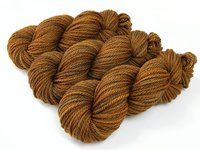 Hand Dyed Yarn, Bulky 100% Superwash Merino Wool - Hazelnut - Indie Dyer Thick Warm Brown Hand Dyed Yarn, Soft Tonal Chunky Knitting Yarn