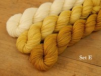 Mini Skein Kit for Gnot Just Another Gnome MKAL - Gnathan - Hand Dyed Yarn, Fingering Sock Weight 4 Ply Superwash Merino Wool, Sock Yarn Set
