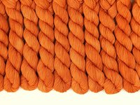 Hand Dyed Sock Yarn Mini Skeins, Sock Fingering Weight 4 Ply Superwash Merino Wool - Tigerlily - Indie Knitting Skein, Orange Fall Autumn Yarn