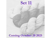 Mini Skein Kits for 2025 Year of Gnomes - Sets of 3 Hand Dyed Yarn Minis, Fingering Sock Weight Superwash Merino Wool