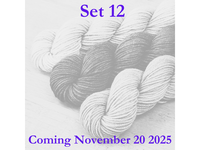Mini Skein Kits for 2025 Year of Gnomes - Sets of 3 Hand Dyed Yarn Minis, Fingering Sock Weight Superwash Merino Wool