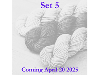 Mini Skein Kits for 2025 Year of Gnomes - Sets of 3 Hand Dyed Yarn Minis, Fingering Sock Weight Superwash Merino Wool