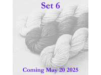 Mini Skein Kits for 2025 Year of Gnomes - Sets of 3 Hand Dyed Yarn Minis, Fingering Sock Weight Superwash Merino Wool