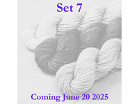Mini Skein Kits for 2025 Year of Gnomes - Sets of 3 Hand Dyed Yarn Minis, Fingering Sock Weight Superwash Merino Wool