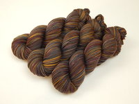 RESERVED for Neva - Hand Dyed Yarn, Sport Weight Superwash Merino Wool - Agate - Knitting Yarn in Earthy Colors, 3 Skeins