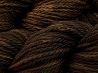 Hand Dyed Yarn, Bulky Weight 100% Superwash Merino Wool - Bark Tonal - Dark Chocolate Brown Variegated Chunky Knitting Yarn