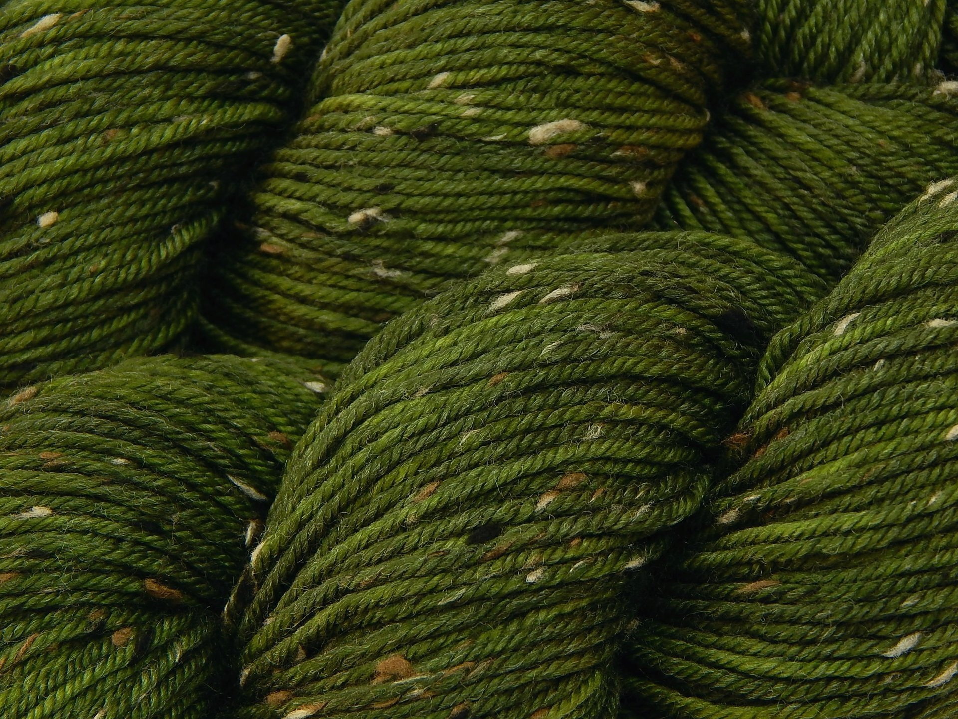 New Base Yarn! Hand Dyed Yarn, DK Weight Tweed Superwash Merino Wool - Moss Tonal - Indie Dyer Yarn, Olive Green Knitting Yarn