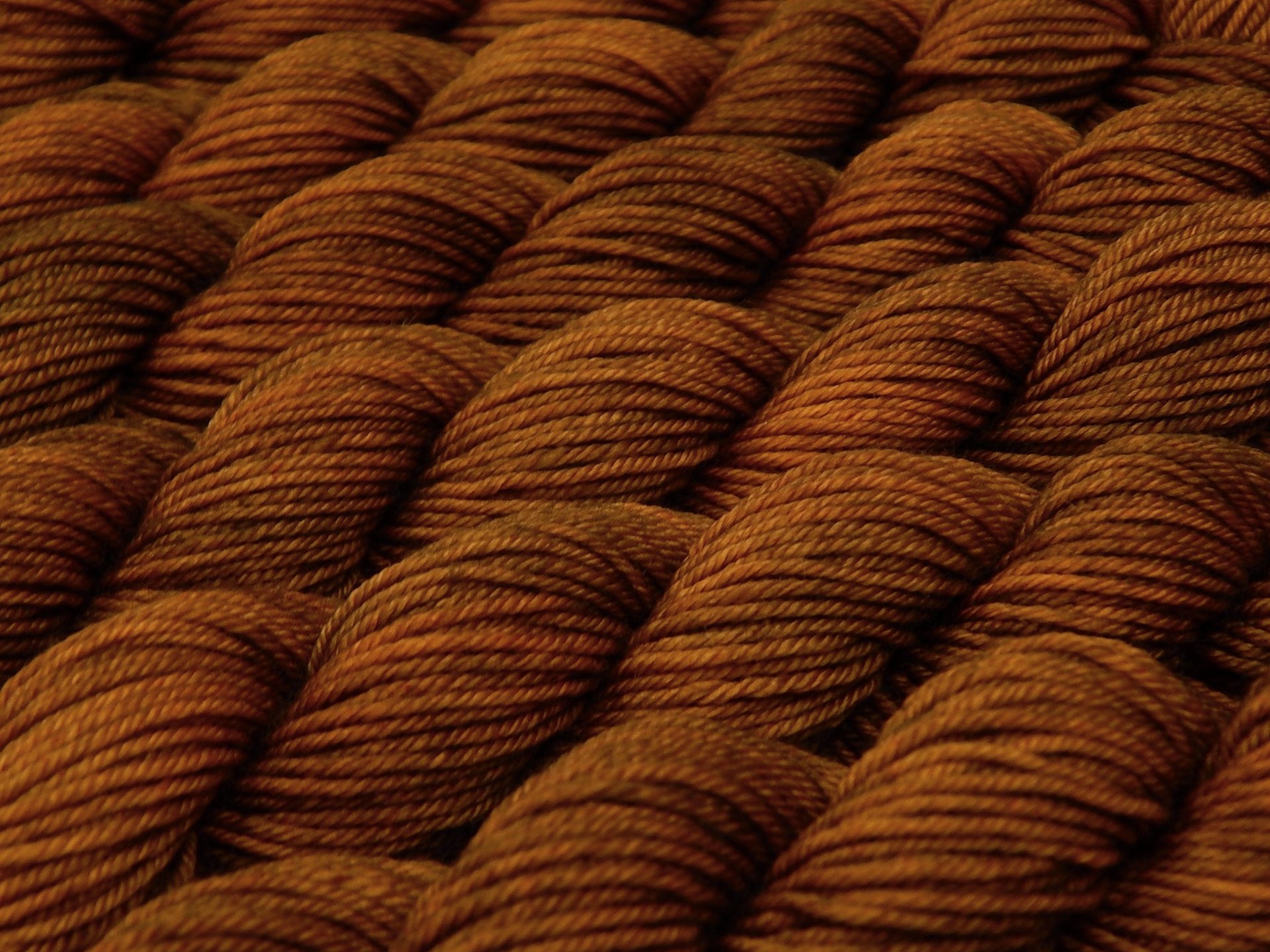 Fingering Weight Mini Skeins, Hand Dyed Yarn, 4 Ply Superwash 100% Merino Wool - Hazelnut - Semi Solid Warm Brown Tonal Indie Sock Yarn