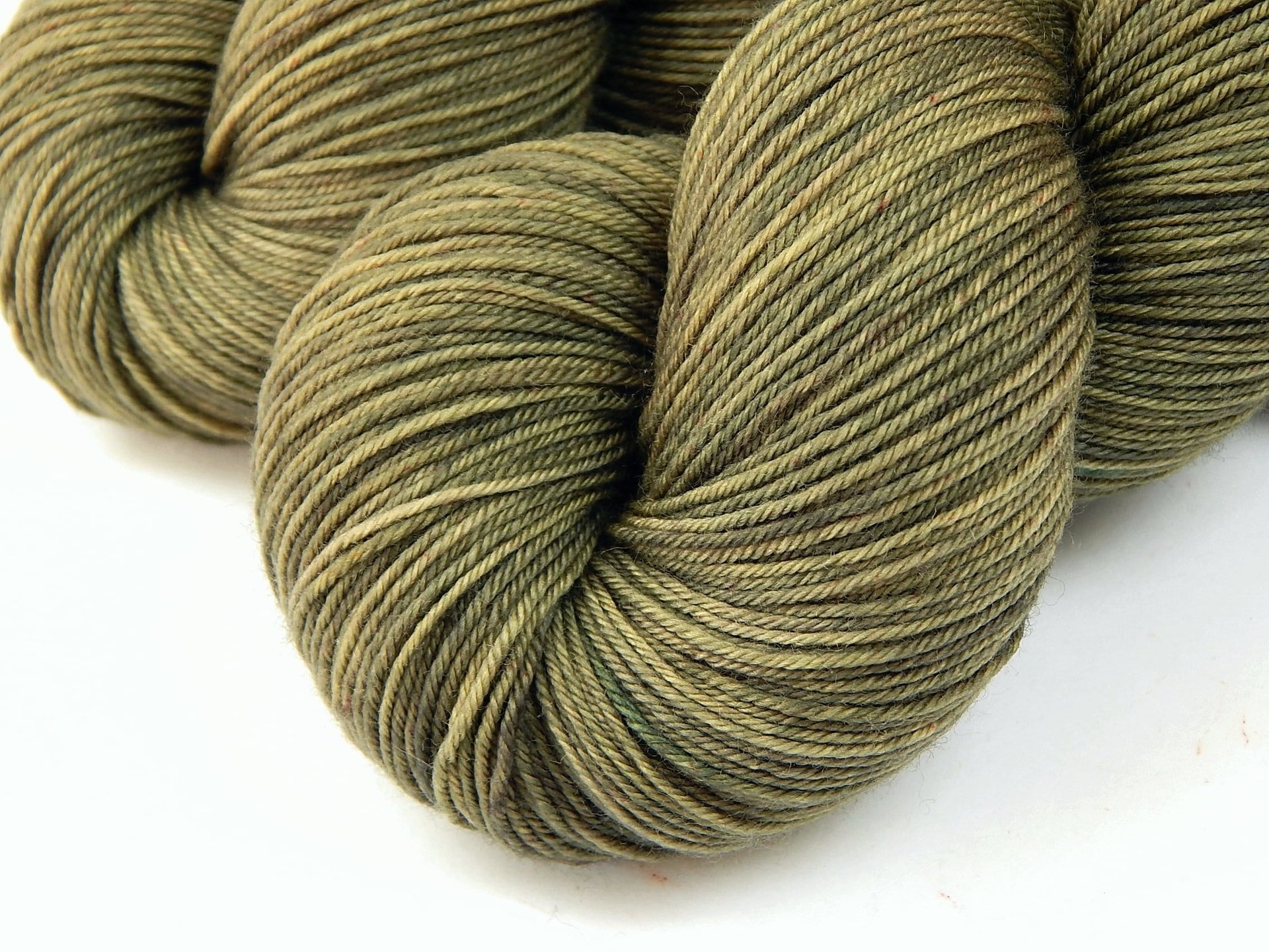 Hand Dyed Yarn, Sock Weight 4 Ply Superwash Merino Wool - Driftwood - Fingering Weight Indie Dyed Knitting Yarn, Neutral Tonal Sock Yarn