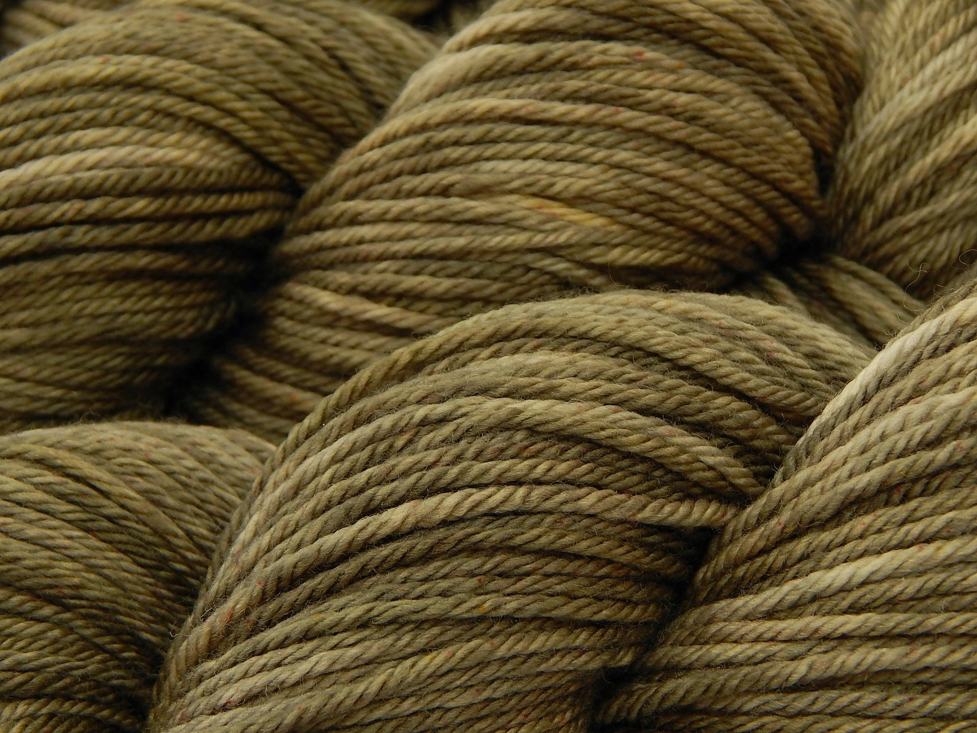 Hand Dyed Yarn, Worsted Weight Superwash Merino Wool - Driftwood - Indie Dyer Khaki Tan Knitting Yarn, Neutral Tonal Crochet Yarn Skein