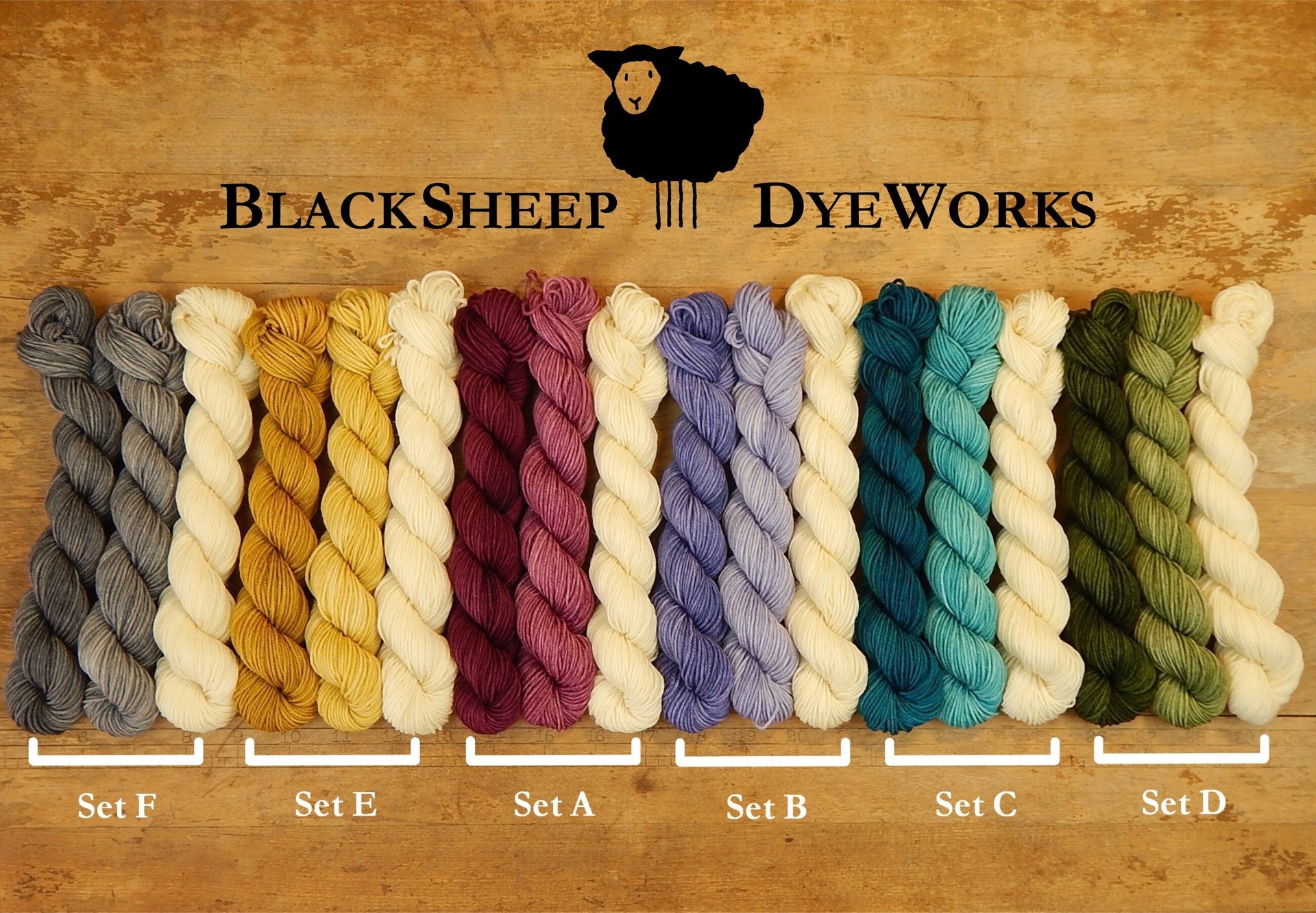 Mini Skein Kit for Gnot Just Another Gnome MKAL - Gnathan - Hand Dyed Yarn, Fingering Sock Weight 4 Ply Superwash Merino Wool, Sock Yarn Set