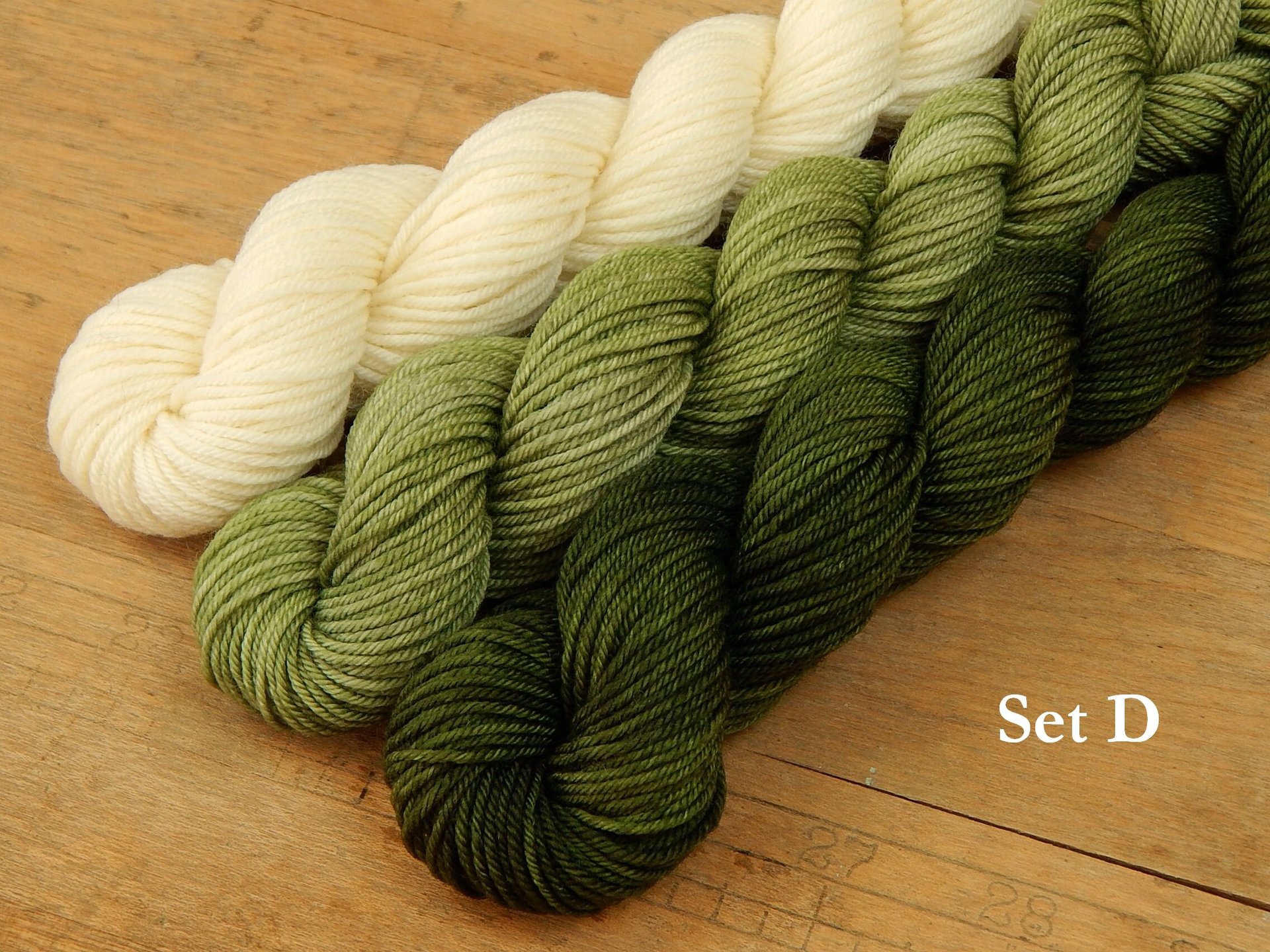 Mini Skein Kit for Gnot Just Another Gnome MKAL - Gnathan - Hand Dyed Yarn, Fingering Sock Weight 4 Ply Superwash Merino Wool, Sock Yarn Set