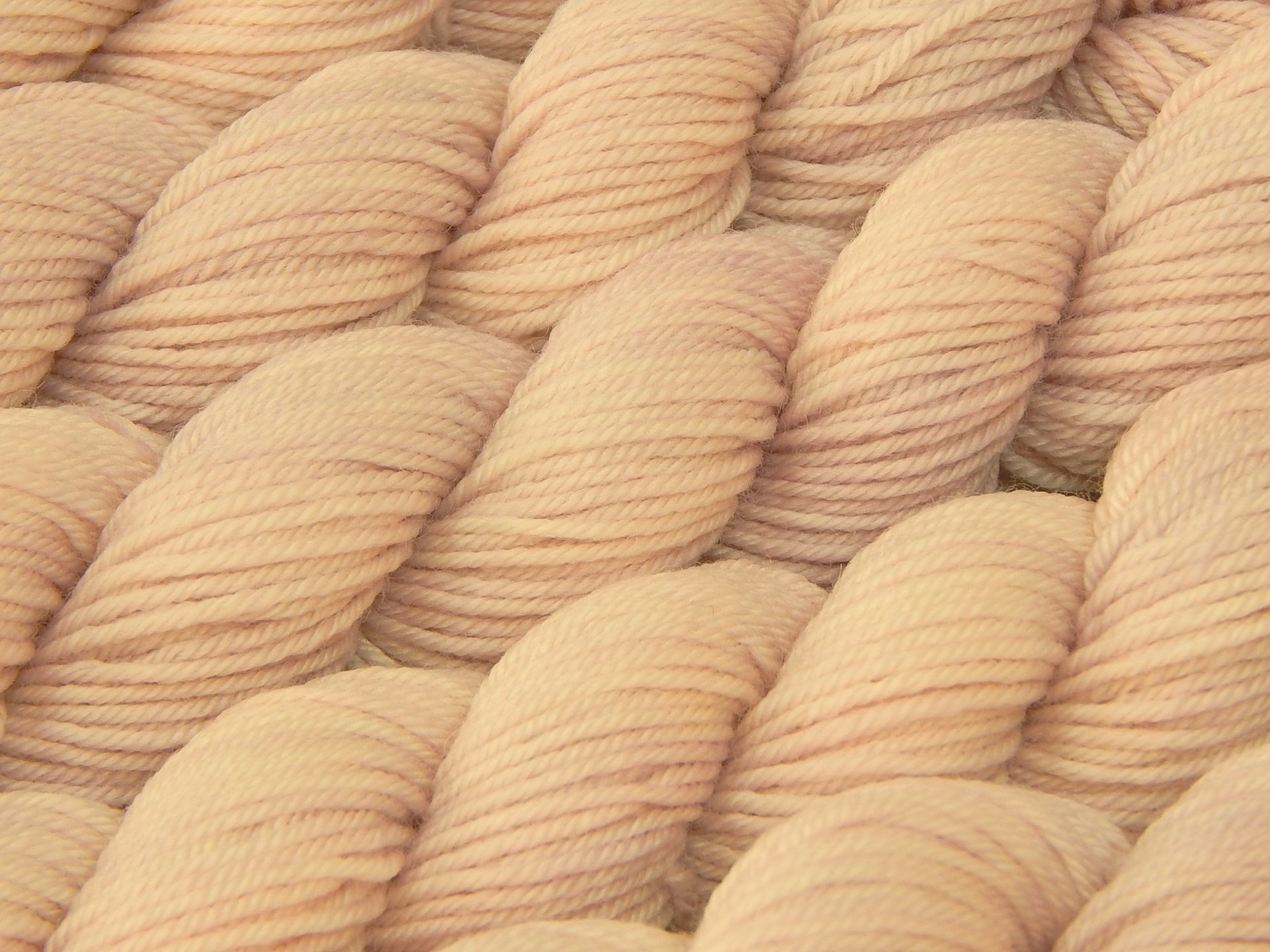 Mini Skeins Sock Yarn, Hand Dyed Yarn, Sock Weight 4 Ply Superwash 100% Merino Wool - Petal - Fingering Knitting Yarn, Pale Pink Tonal