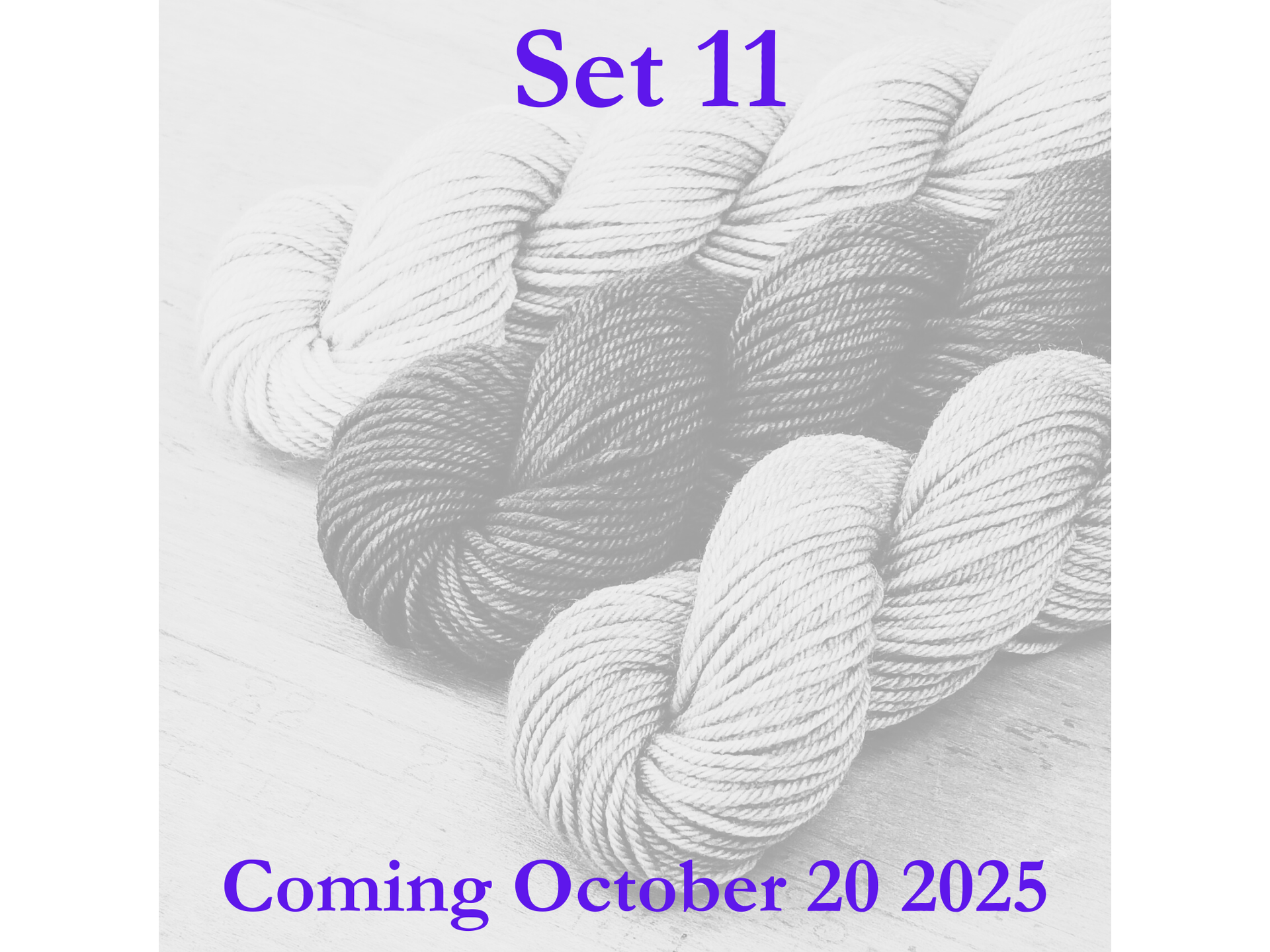 Mini Skein Kits for 2025 Year of Gnomes - Sets of 3 Hand Dyed Yarn Minis, Fingering Sock Weight Superwash Merino Wool