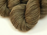 Hand Dyed Yarn, Sock Weight 4 Ply Superwash Merino Wool - Driftwood - Fingering Weight Indie Dyed Knitting Yarn, Neutral Tonal Sock Yarn
